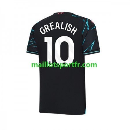 Maillot de Foot Manchester City Jack Grealish 10 Troisieme 2023/24